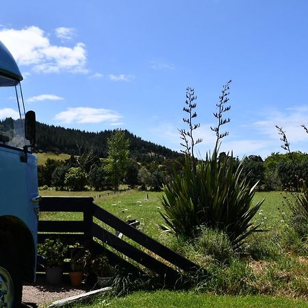 Evi The School Bus At Oromahoe Downs Farm Puketona المظهر الخارجي الصورة